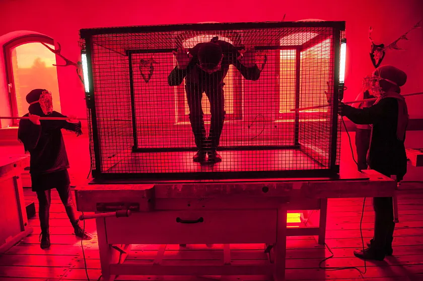 Theaterszene in der Schule