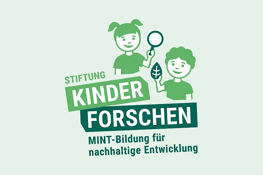 Logo Stiftung Kinder forschen