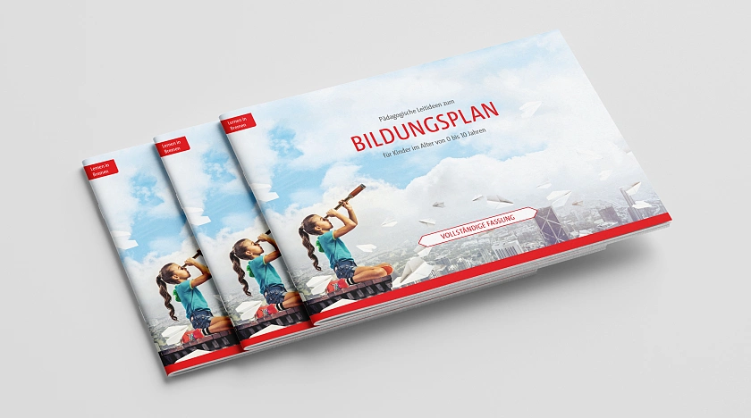 Broschürenexemplare der Pädagogischen Leitideen