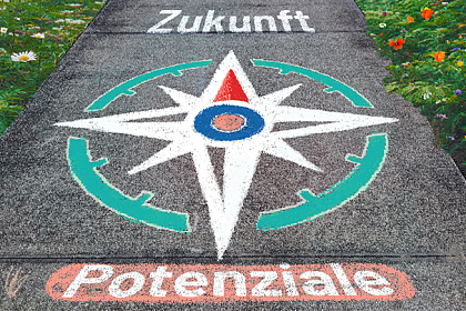 Ein Kompass als Logo des Fachtags 2021