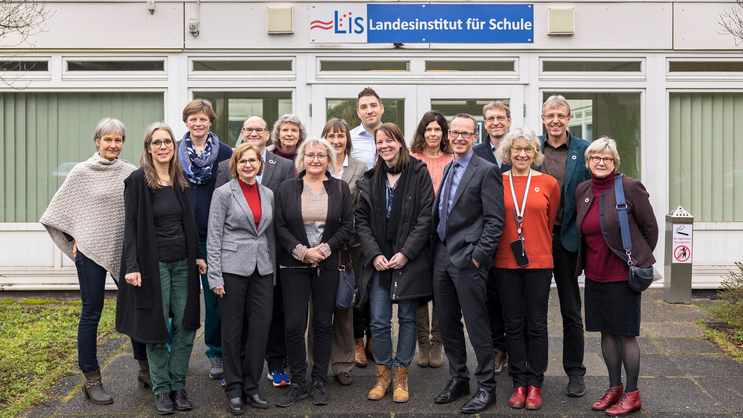 Die angereiste Delegation gemeinsam mit dem LIS-Organisationsteam